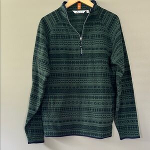 SOLD/NOT FOR SALE Peter Millar Men’s Thermal Flow Fleece Half-Zip Pullover Sz M
